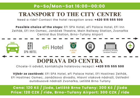 shuttle bus rezervace