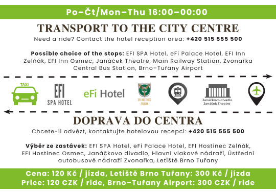 shuttle bus rezervace